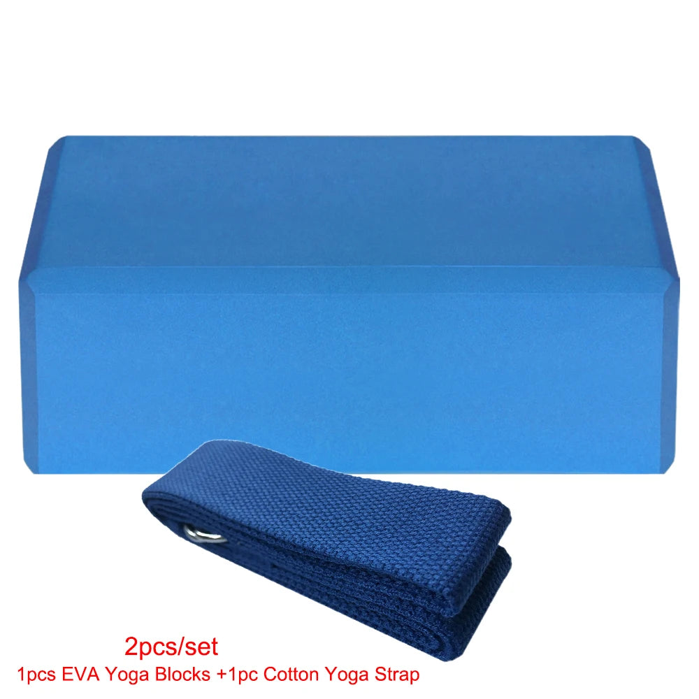 3PCS Yoga Block Cork Sport Home Gym Exercise Wood Yoga Brick Soft High Density Block for Indoor Sport Exercise Workout Fitness