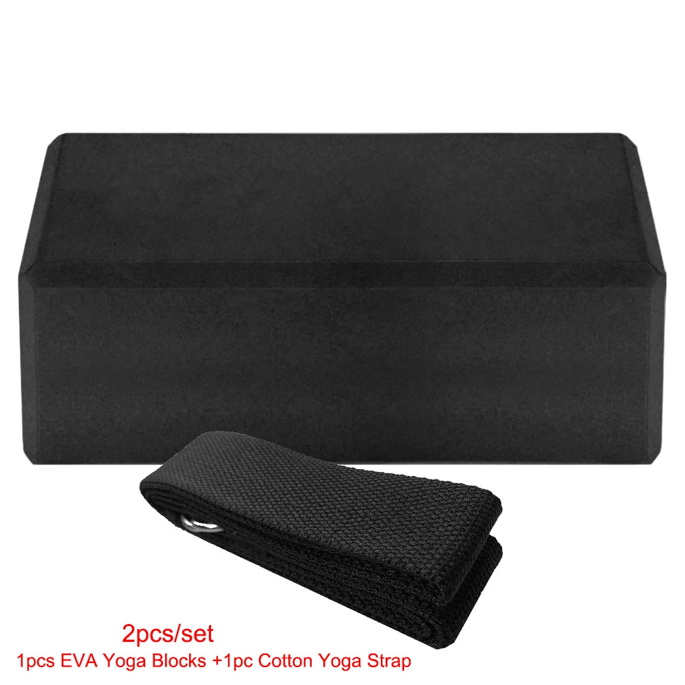 3PCS Yoga Block Cork Sport Home Gym Exercise Wood Yoga Brick Soft High Density Block for Indoor Sport Exercise Workout Fitness